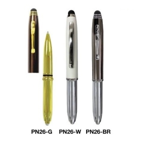 3 in 1 Metal Pen Touch and Flash 